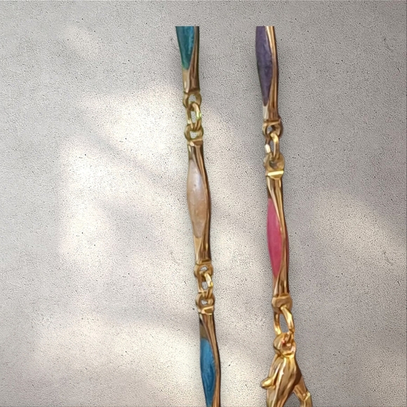 Vintage Colorful Beaded Necklace - Picture 6 of 6